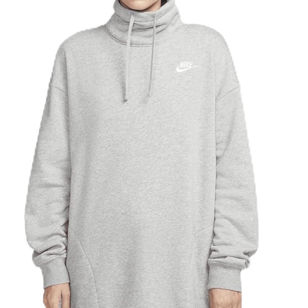 Nike Womens Light Gray‎ Fleece Hoodie 3X
